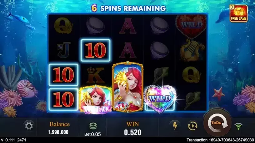 Bubble Beauty slot screenshot 4