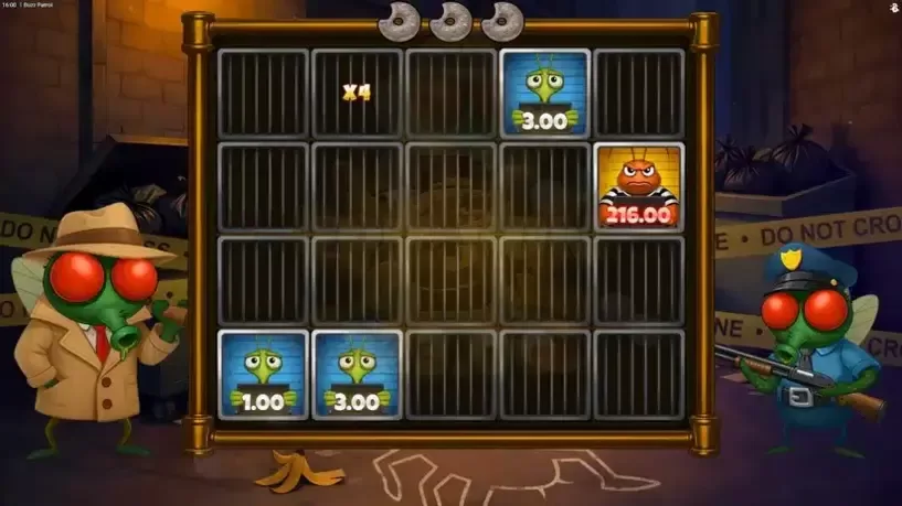 Buzz Patrol slot screenshot