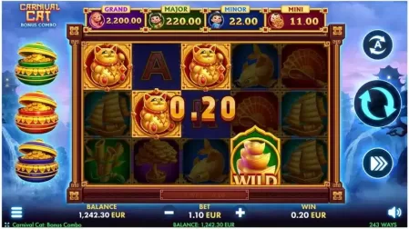 Carnival Cat: Bonus Combo slot screenshot 2