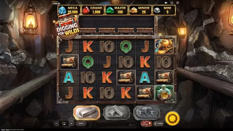 Digging for Wilds slot screenshot 1
