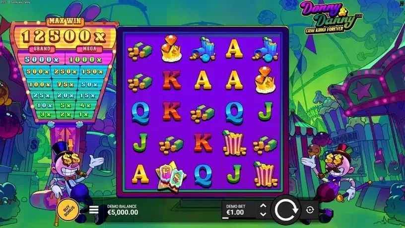 Donny And Danny slot screenshot 1