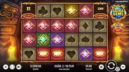 Extra Gems slot screenshot 1