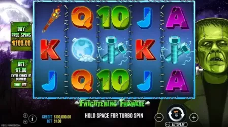 Frightening Frankie slot screenshot 1