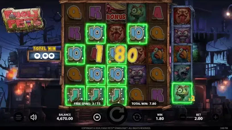 Fugly Pets slot screenshot 4