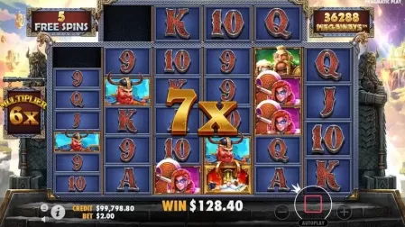 Fury of Odin Megaways slot screenshot 6