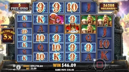 Fury of Odin Megaways slot screenshot 5