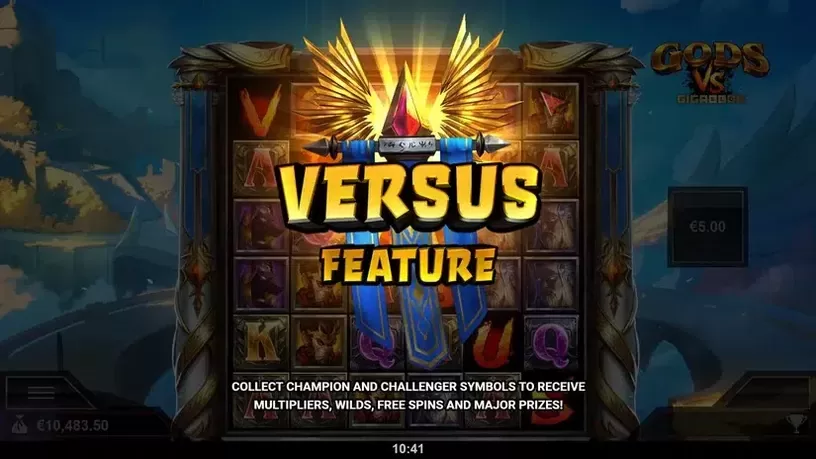 Gods vs Gigablox slot screenshot 4