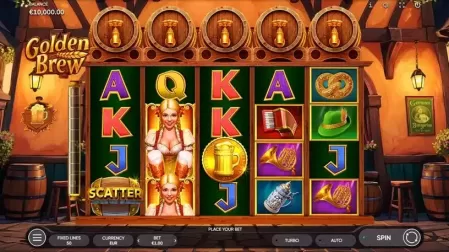 Golden Brew slot screenshot 1