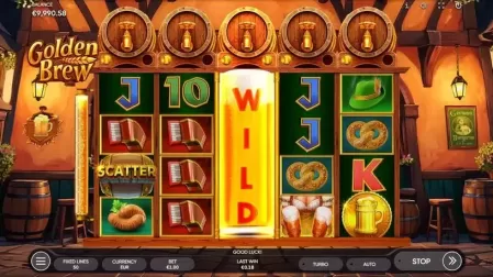 Golden Brew slot screenshot 2