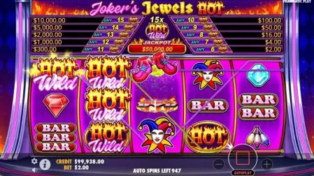Joker's Jewels Hot slot screenshot 4