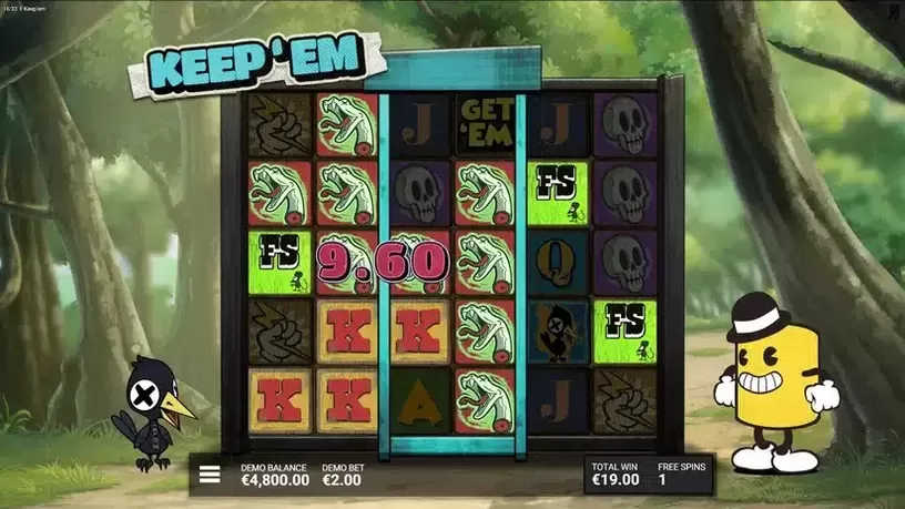 Keep 'Em slot screenshot 4