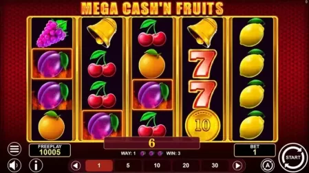Mega Cash’n Fruits slot screenshot 2