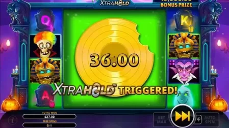 Monster Disco XtraHold slot screenshot 6