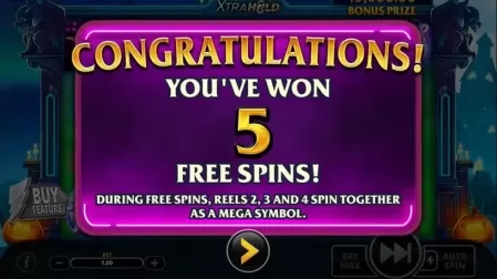 Monster Disco XtraHold slot screenshot 4