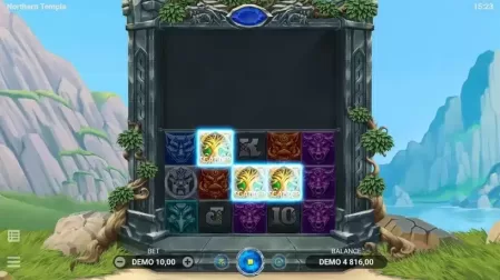 Northern Temple slot screenshot 2