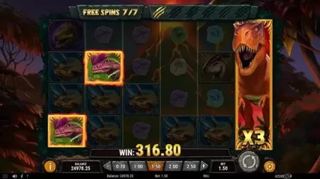 Raging Rex 3 slot screenshot 7