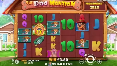 The Dog Mansion Megaways slot screenshot 3