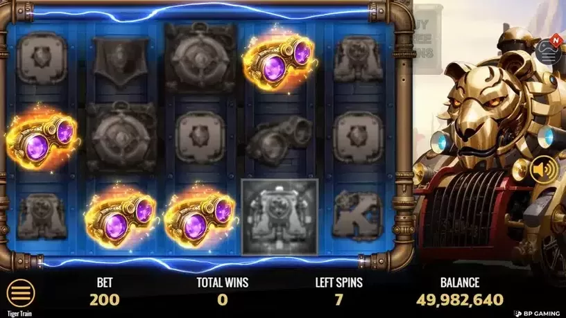 Tiger Train slot screenshot 4
