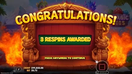 3 Magic Eggs slot screenshot 3