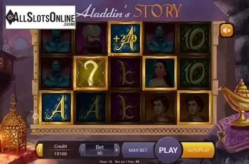Game workflow . Alladins Story from X Play