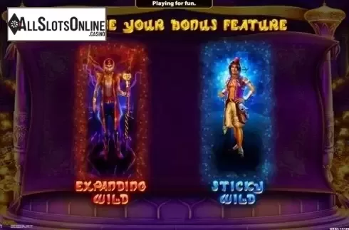 Free Spins 2. Azrabah Wishes from GameArt