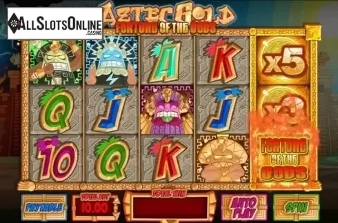 Screen5. Aztec Gold Fortune of the Gods from Ash Gaming
