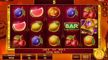 Book of Fruits Halloween slot screenshot 2