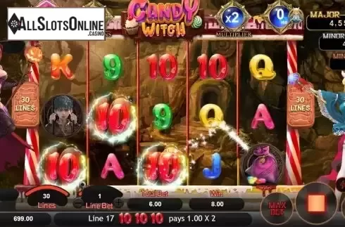 Free Spins Screen