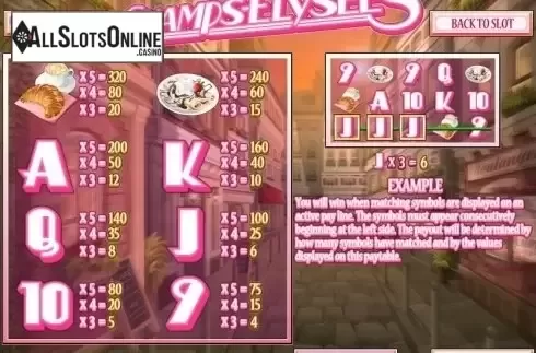 Screen2. Champs Élysées from Rival Gaming