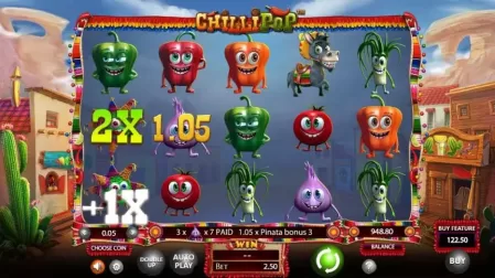 Chilli Pop slot screenshot 1