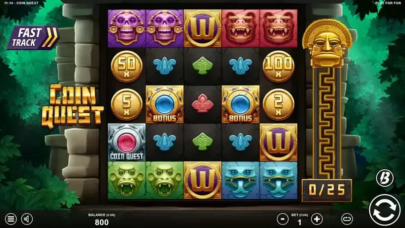 Coin Quest slot screenshot 1