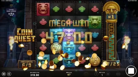 Coin Quest slot screenshot 5
