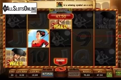 Win Screen 4. Corrida Romance Deluxe from Wazdan