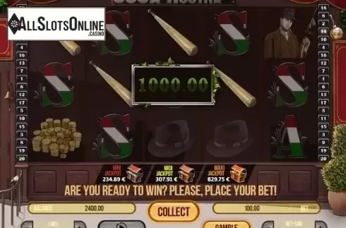 Win Screen 3. Cosa Nostra from Fugaso