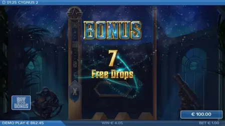 Cygnus 2 slot screenshot 4
