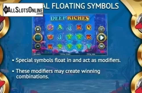 Paytable 3. Deep Riches from CORE Gaming