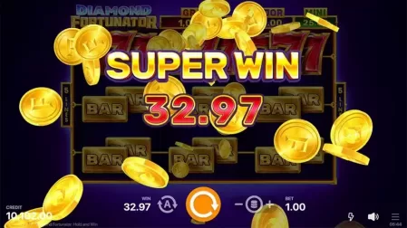 Diamond Fortunator: Hold and Win slot screenshot 3
