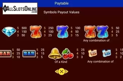 Symbols 2. Double Flame from Spadegaming