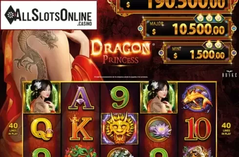 Reel Screen. Dragon Princess (ZITRO) from ZITRO