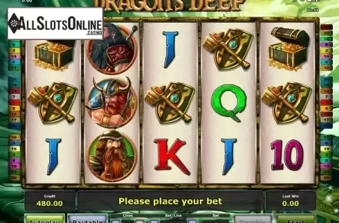 Reels. Dragon's Deep from Greentube