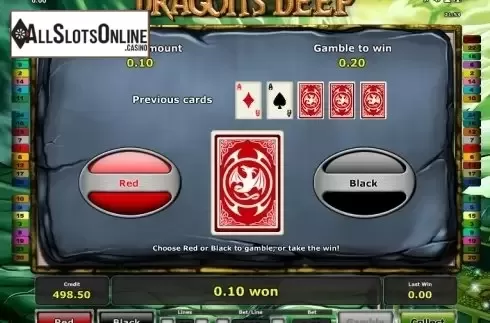 Double Up. Dragon's Deep from Greentube