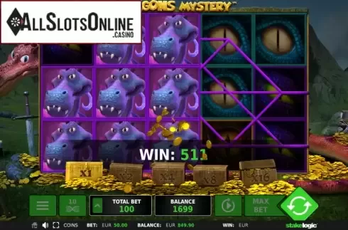 Win. Dragons Mystery (StakeLogic) from StakeLogic