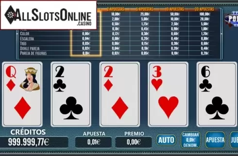 Reel Screen. Draw Poker (R. Franco) from R. Franco