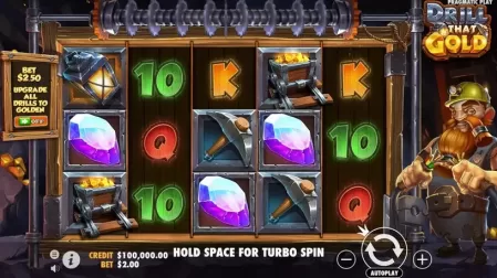 Drill that Gold slot screenshot 1