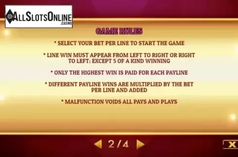 Game Rules. Eaglemania from Givme Games