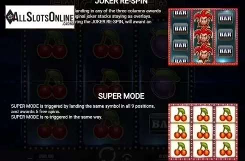 Features. Epic Joker from Relax Gaming