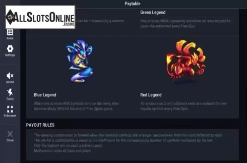 Paytable 3