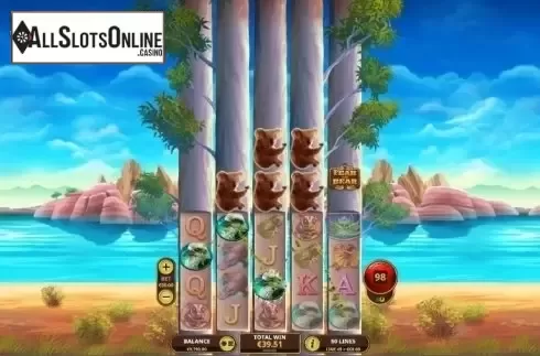 Win Screen 2. Fear the Bear from Playtech