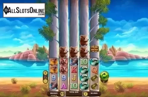 Reel Screen. Fear the Bear from Playtech
