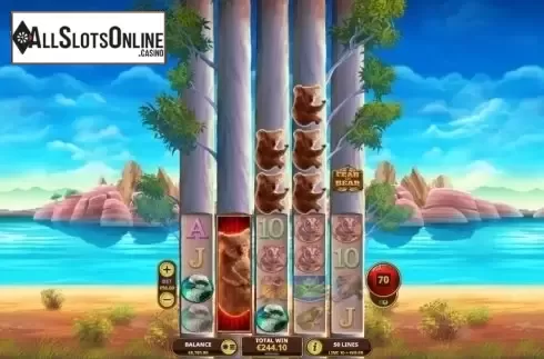Win Screen 3. Fear the Bear from Playtech